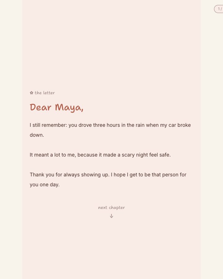 Story Card sample